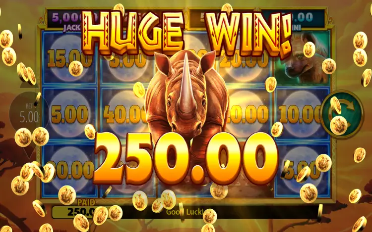 Rhino Rampage - Mobile Win