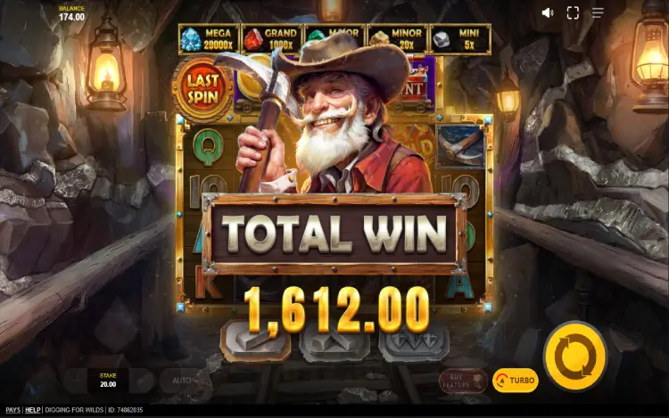 Digging for Wilds - Mobile Win