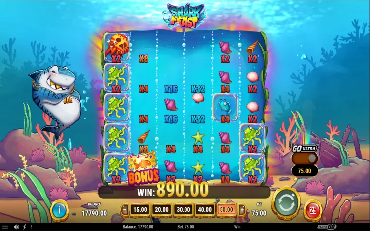 Shark Feast - Mobile Win