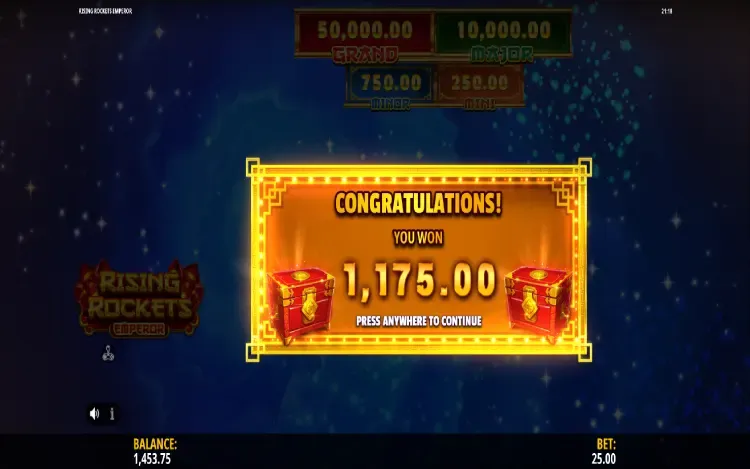 Rising Rockets Emperor - Mobile Win