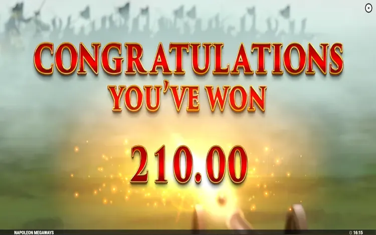 Napoleon Megaways - Mobile Win