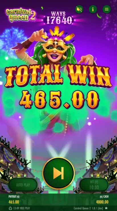 Carnival Queen 2 - Mobile Win