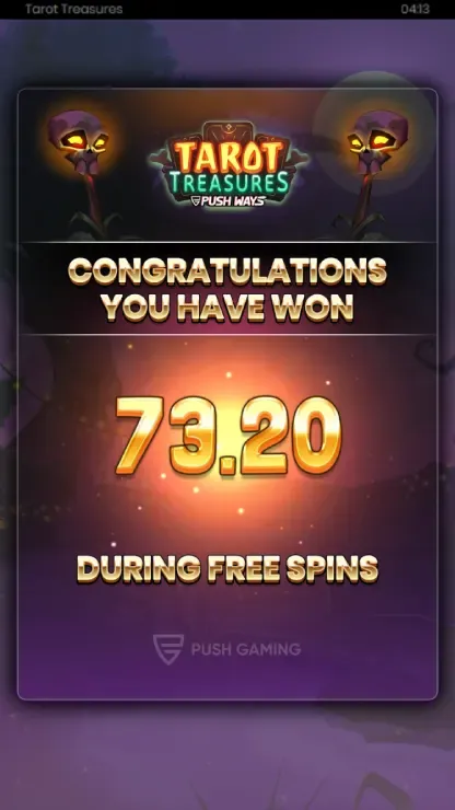 Tarot Treasures - Mobile Win