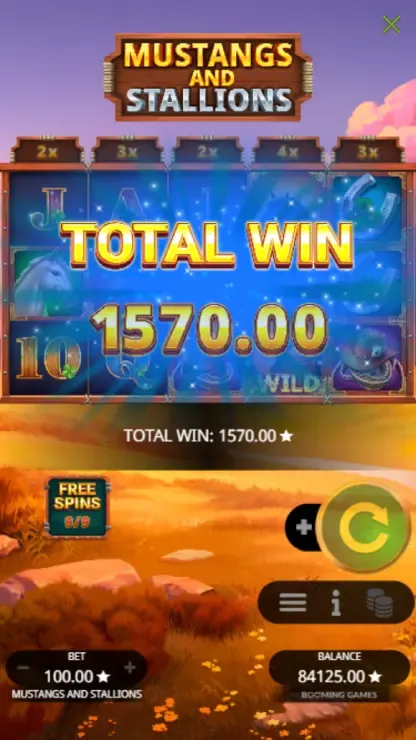 Mustangs and Stallions - Mobile Win