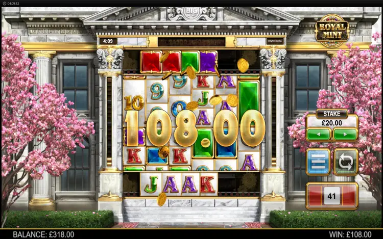 Royal Mint Megaways - Mobile Win