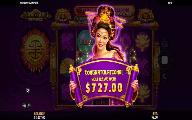 Money Gong Empress - Mobile Win