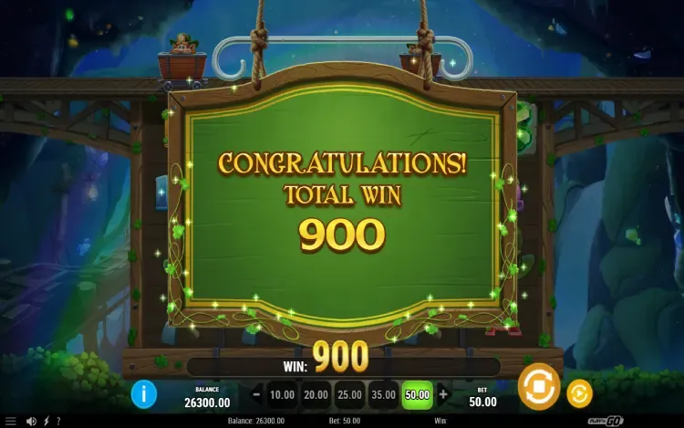 Leprechaun's Diamond Dig - Mobile Win