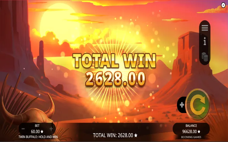 Twin Buffalo Hold and Win - Mobile Win