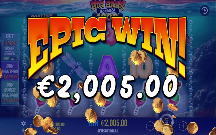 Big Bass Bonanza 1000 Mobile Features - Simple Win