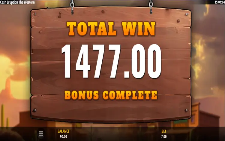 Cash Eruption The Western - Mobile Win