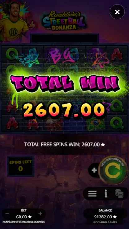 Ronaldinho’s Streetball Bonanza - Mobile Win