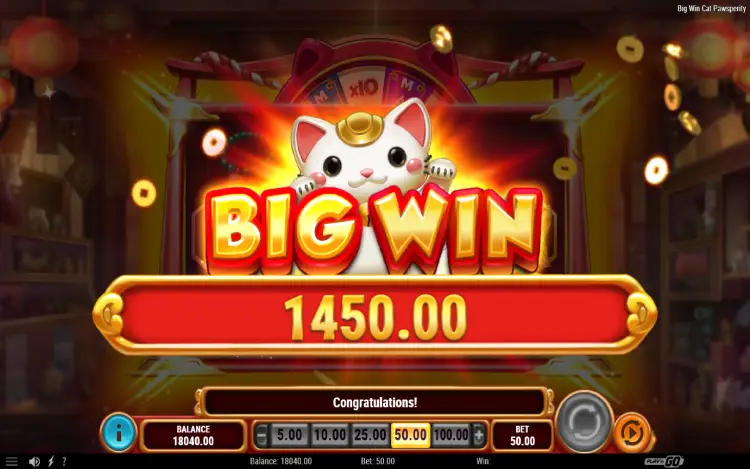 Big Win Cat Pawsperity - Mobile Win