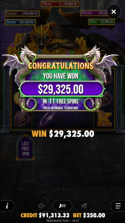 Sleeping Dragon Ultra Dark - Mobile Win