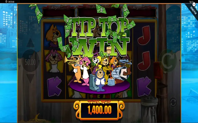 Top Cat - Mobile Win