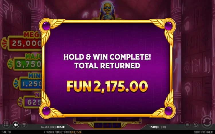 Cleopatra's Fortune - Mobile Win