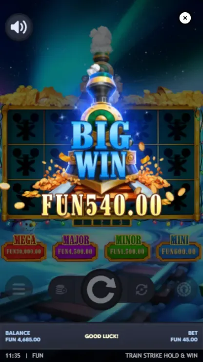 Train Strike Hold and Win - Mobile Win