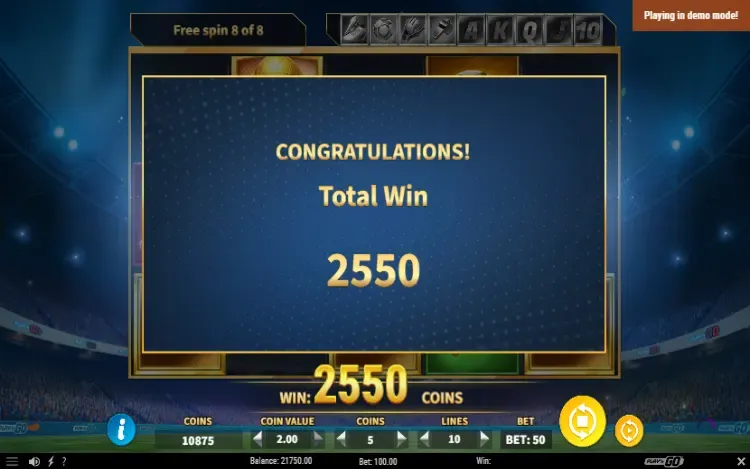 Stadium of Riches - Mobile Win