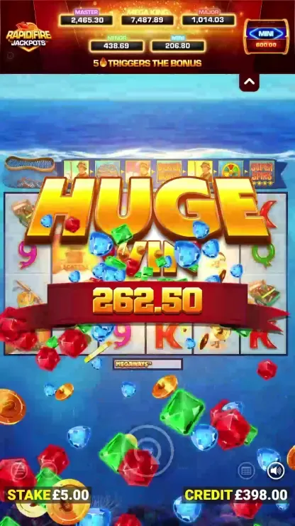 Fishin’ Frenzy Even Bigger Fish 3 Megaways Rapid Fire - Mobile Win