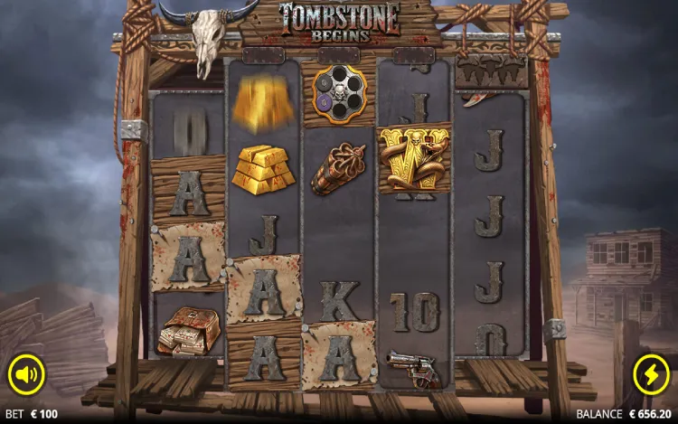Tombstone Begins - Win Respins Feature