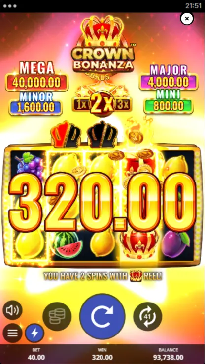 Crown Bonanza - Mobile Win