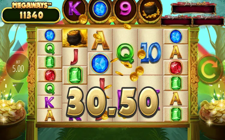 Irish Riches Megaways - Mobile Win