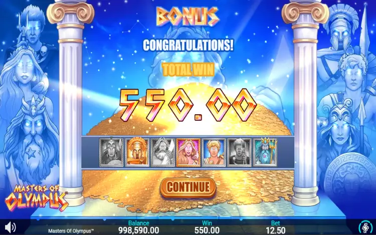 Masters of Olympus - Mobile Win