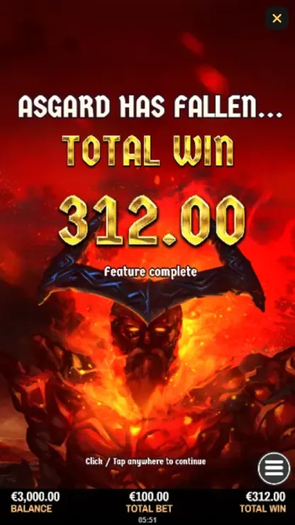Fall of Asgard: A Viking Saga - Mobile Win