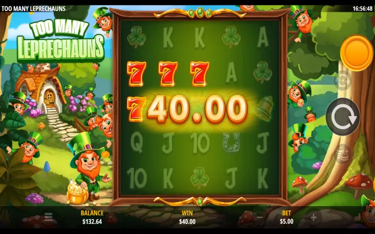 Too Many Leprechauns - Mobile Win
