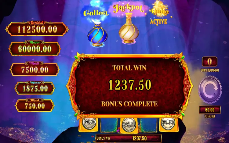 Mystery of the Lamp Secret Bazaar - Mobile Win