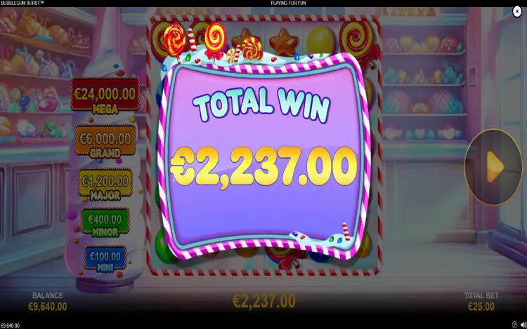 Bubblegum Burst 2 - Mobile Win