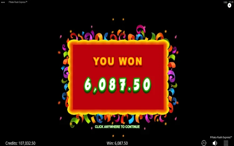 Pinata Rush Express - Mobile Win