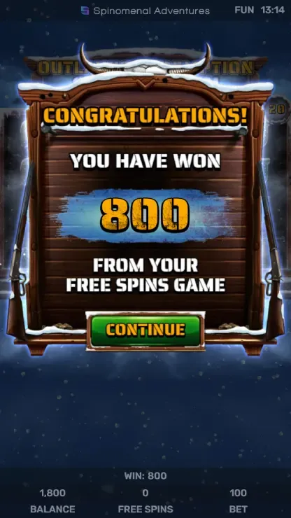 Outlaw's Redemption – Showdown - Mobile Win