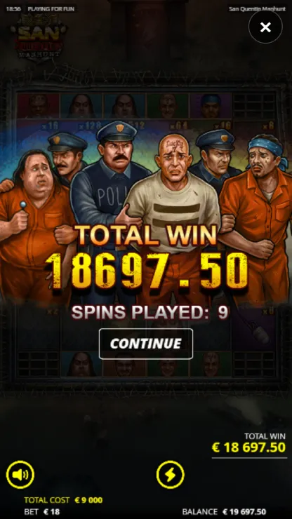 San Quentin Manhunt - Mobile Win