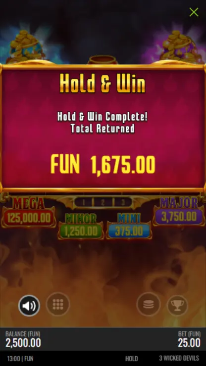 3 Wicked Devils - Mobile Win