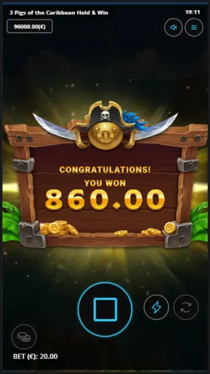 3 Pigs of the Caribbean - Mobile Win