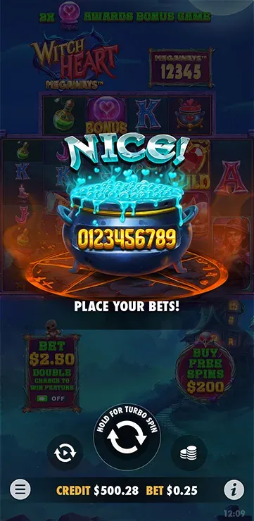Witch Heart Megaways - Mobile Simple Win