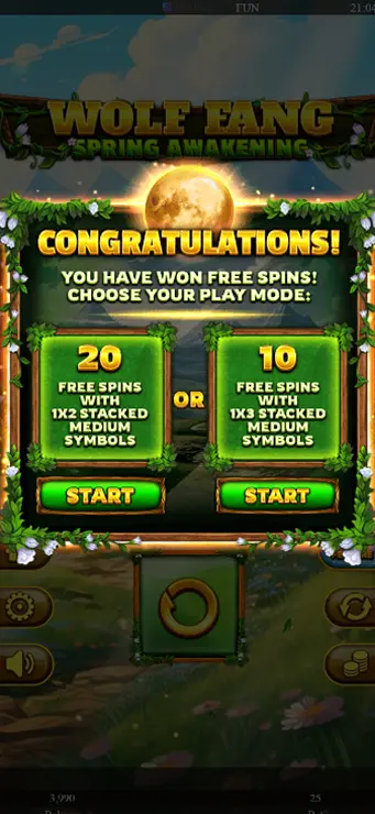 Wolf Fang - Spring Awakening - Mobile Bonus