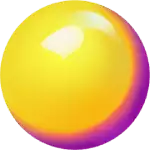Bubblegum Burst 2 - Yellow Bon Bon Symbol