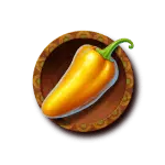 Spice Spice Baby - Yellow Chilli Symbol