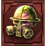 Zillard King Megaways - Hazmat Helmet Symbol