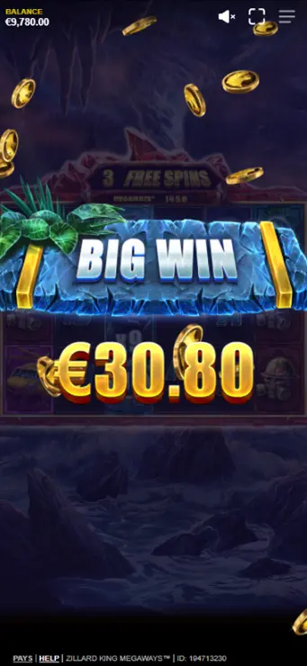 Zillard King Megaways - Mobile Win