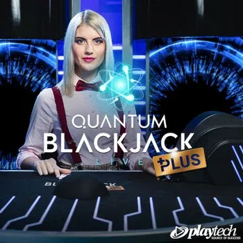 Quantum blackjack plus game logo