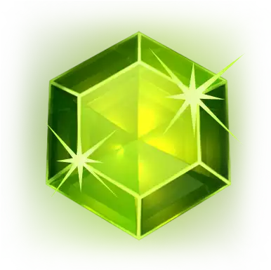 starburst green gem