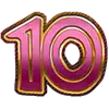 African Quest - 10 Symbol