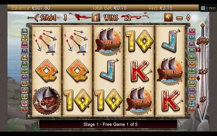 300 Shields slot - Free Games Feature