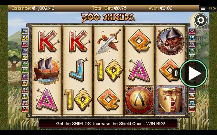 300 Shields slot - Step 1