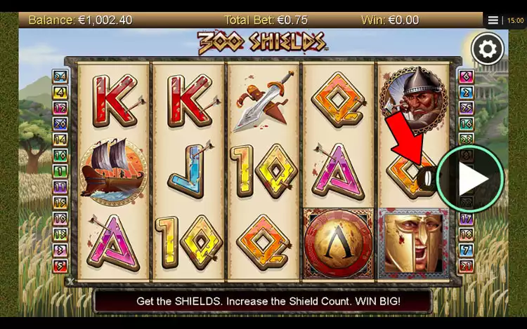 300 Shields slot - Step 2