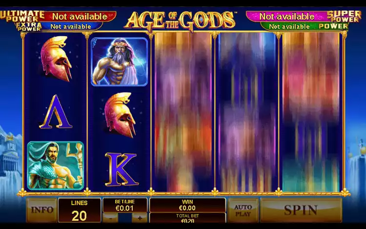 Age of Gods Game Controls