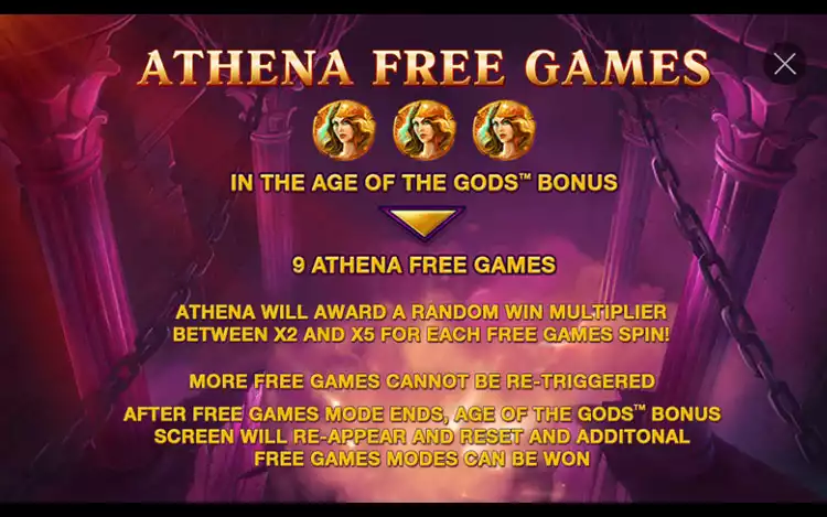 Age Of The Gods Athena Free Games