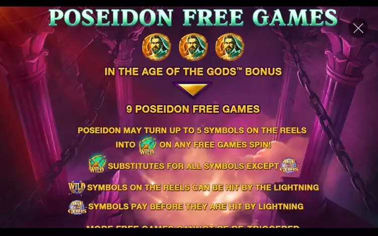 Age Of The Gods Poseidon Free Games